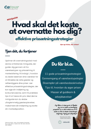 Miniguide: "Hvad skal det koste at overnatte hos dig?"